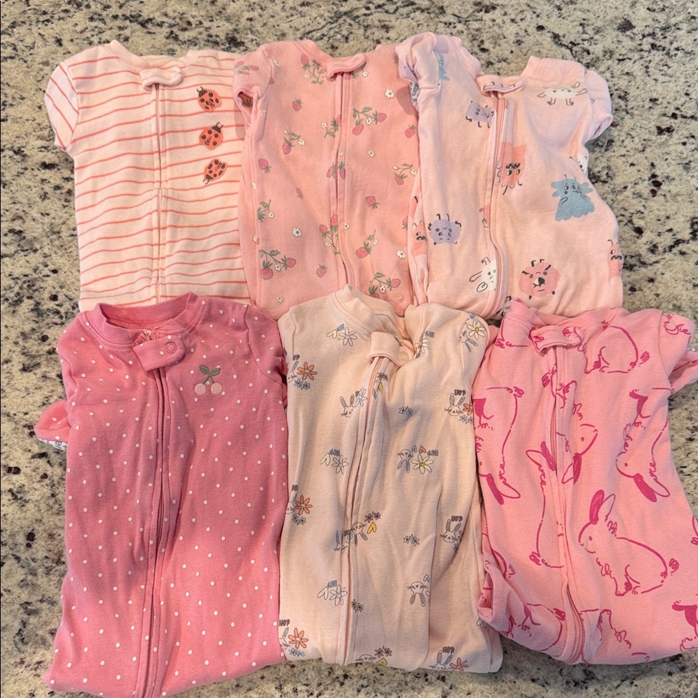 Carter's Girls 12M Sleepers